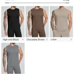 Wholesale Men’s Gym Sleeveless Shirt Supplier 4(1)