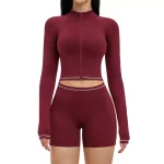 wholesale custom logo activwear gym yoga set outfit19