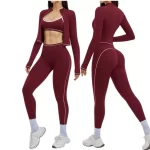 wholesale custom logo activwear gym yoga set outfit3(1)