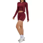 wholesale custom logo activwear gym yoga set outfit7
