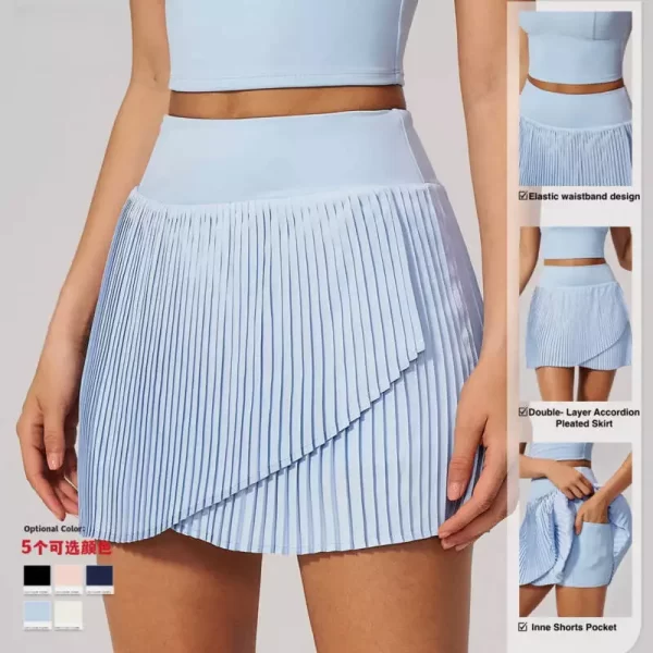 Quick-Dry Tennis Skirt